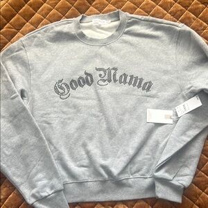 Good American Gray Sweater NWT Sz 1